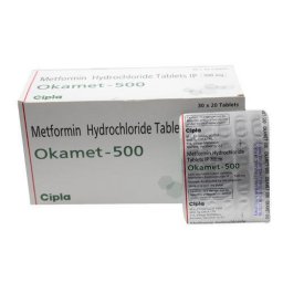 Okamet-500 - Metformin Hydrochloride - Cipla, India Okamet-500 - Metformin Hydrochloride - Cipla, India