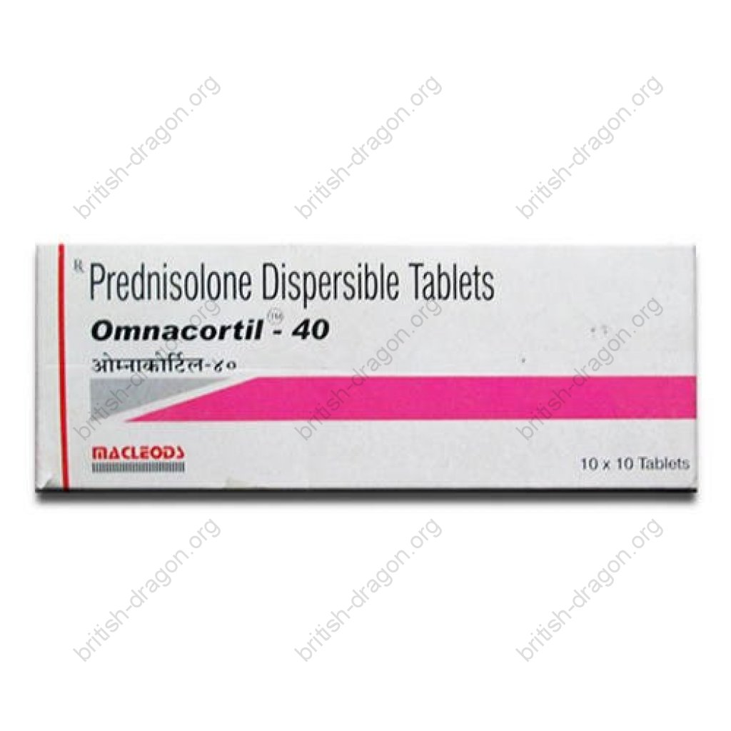 Omnacortil - 40 - Prednisolone - Macleods Omnacortil - 40 - Prednisolone - Macleods