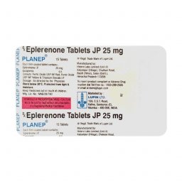 Planep 25 mg - Eplerenone - Lupin Ltd. Planep 25 mg - Eplerenone - Lupin Ltd.