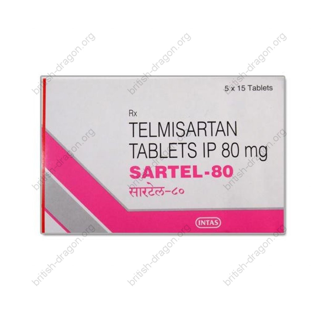 Sartel-80 - Telmisartan - Intas Pharmaceuticals Ltd. Sartel-80 - Telmisartan - Intas Pharmaceuticals Ltd.