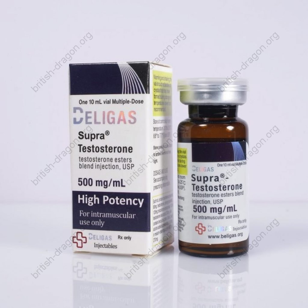Supra-Testosterone 500 - Testosterone Decanoate - Beligas Pharmaceuticals Supra-Testosterone 500 - Testosterone Decanoate - Beligas Pharmaceuticals