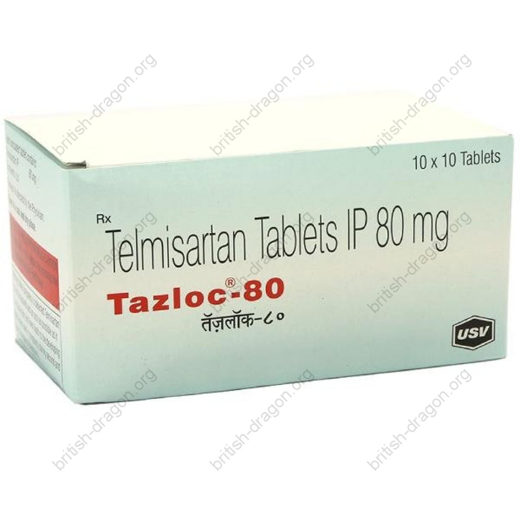 Tazloc-80 - Telmisartan - USV Limited, India Tazloc-80 - Telmisartan - USV Limited, India