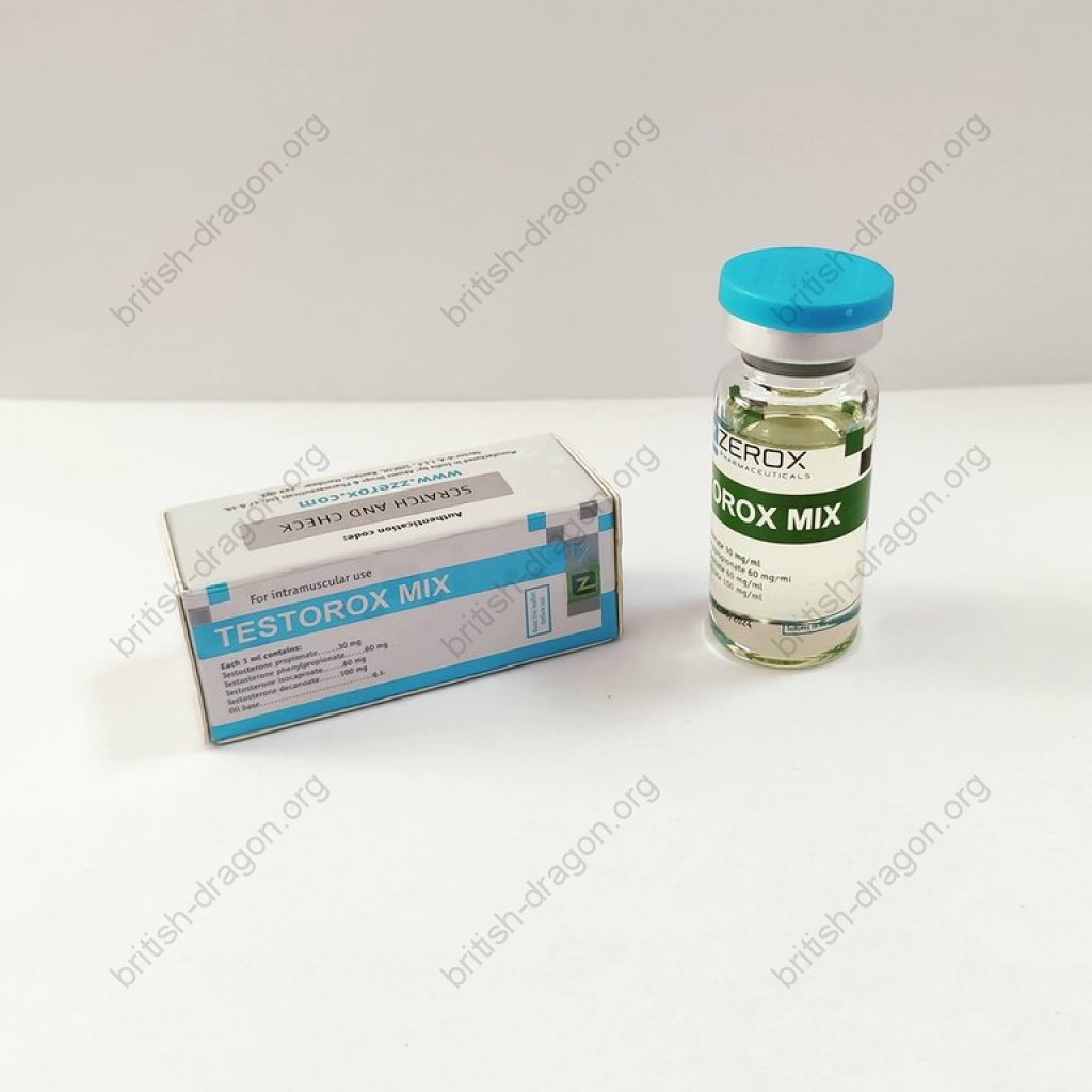 Testorox Mix 10 mL - Testosterone Decanoate - Zerox Pharmaceuticals Testorox Mix 10 mL - Testosterone Decanoate - Zerox Pharmaceuticals
