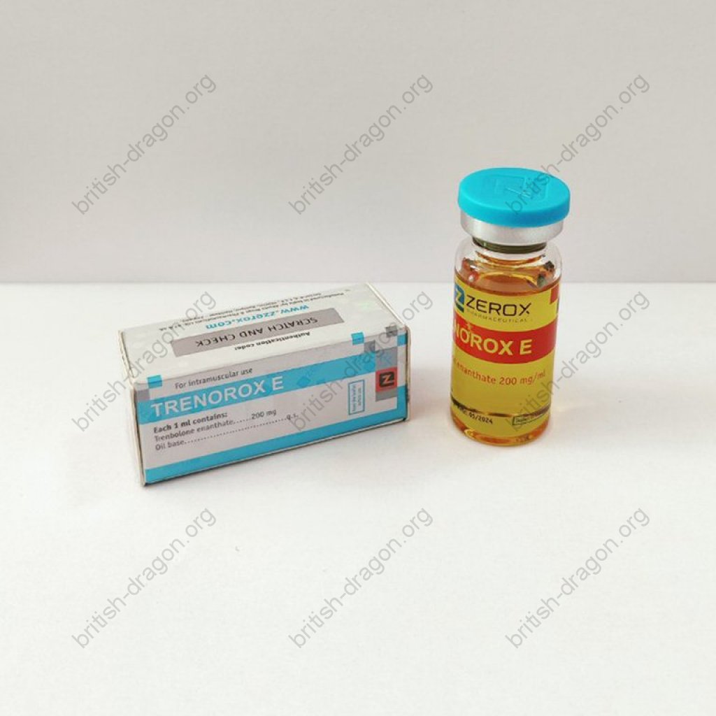 Trenorox E 10 mL - Trenbolone Enanthate - Zerox Pharmaceuticals Trenorox E 10 mL - Trenbolone Enanthate - Zerox Pharmaceuticals