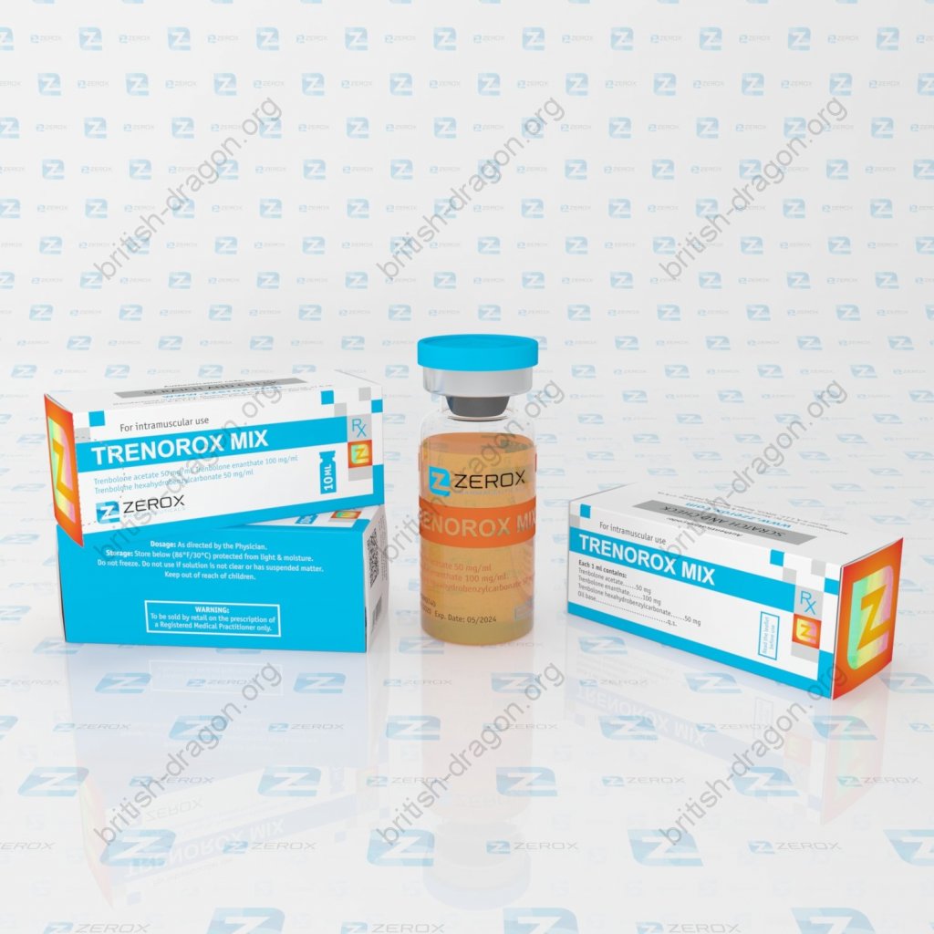 Trenorox Mix 10ml - Trenbolone Acetate - Zerox Pharmaceuticals Trenorox Mix 10ml - Trenbolone Acetate - Zerox Pharmaceuticals