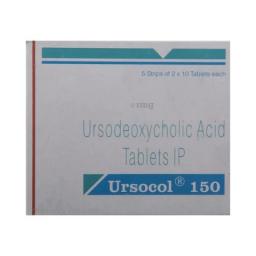Ursocol 150 - Ursodeoxycholic Acid - Sun Pharma, India
