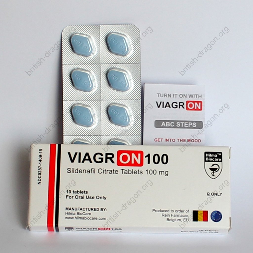 Viagron 100 - Sildenafil Citrate - Hilma Biocare Viagron 100 - Sildenafil Citrate - Hilma Biocare