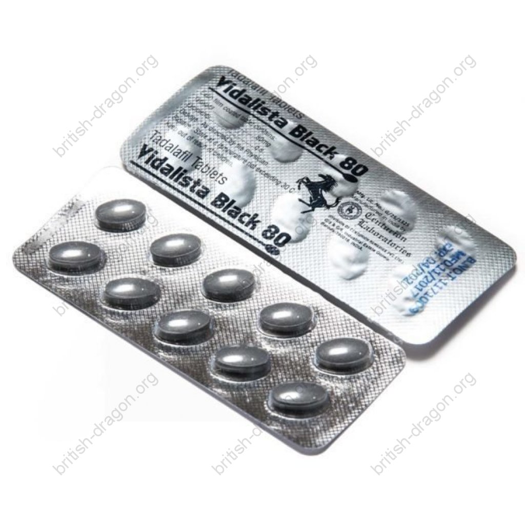 Vidalista Black 80 - Tadalafil - Centurion Laboratories Vidalista Black 80 - Tadalafil - Centurion Laboratories