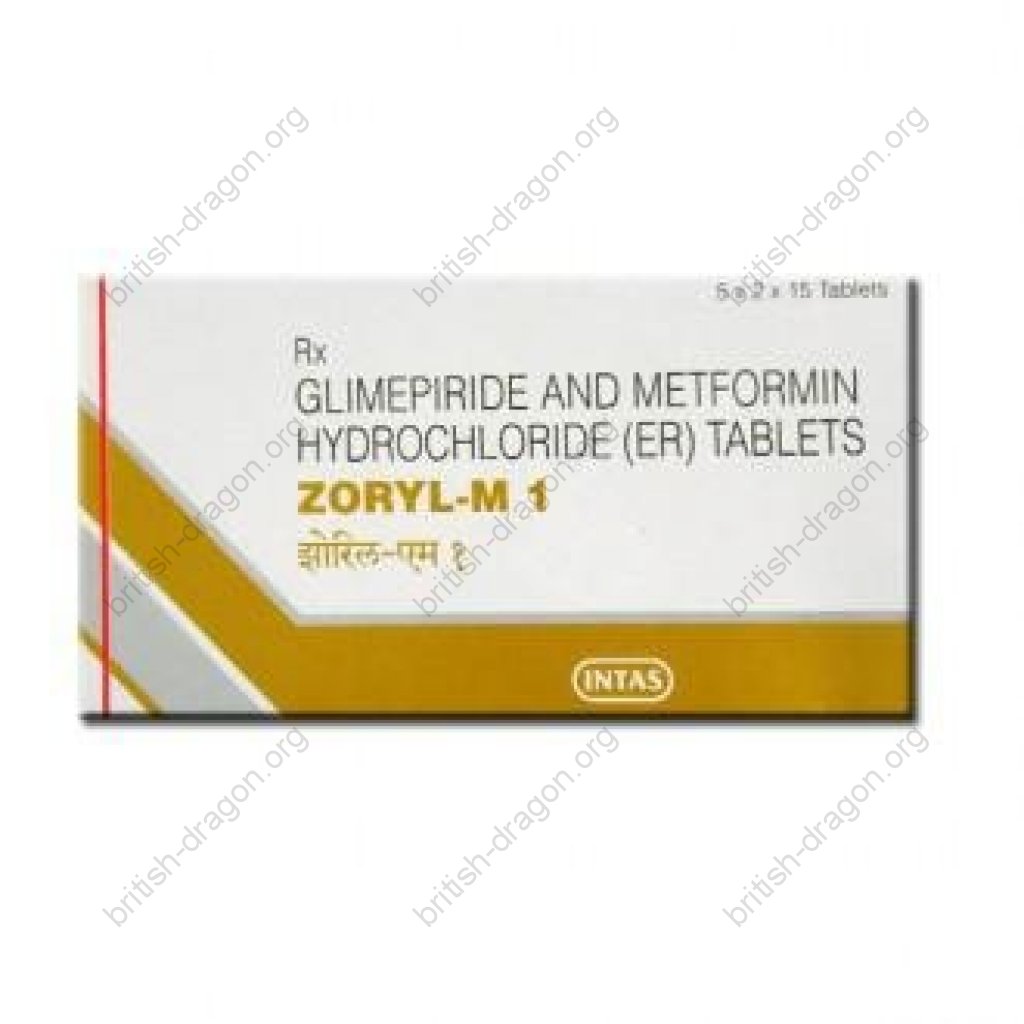 Zoryl-M 1 - Glimeperide - Intas Pharmaceuticals Ltd. Zoryl-M 1 - Glimeperide - Intas Pharmaceuticals Ltd.