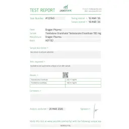 Tren/Test 350 lab test result (2026-03-20)
